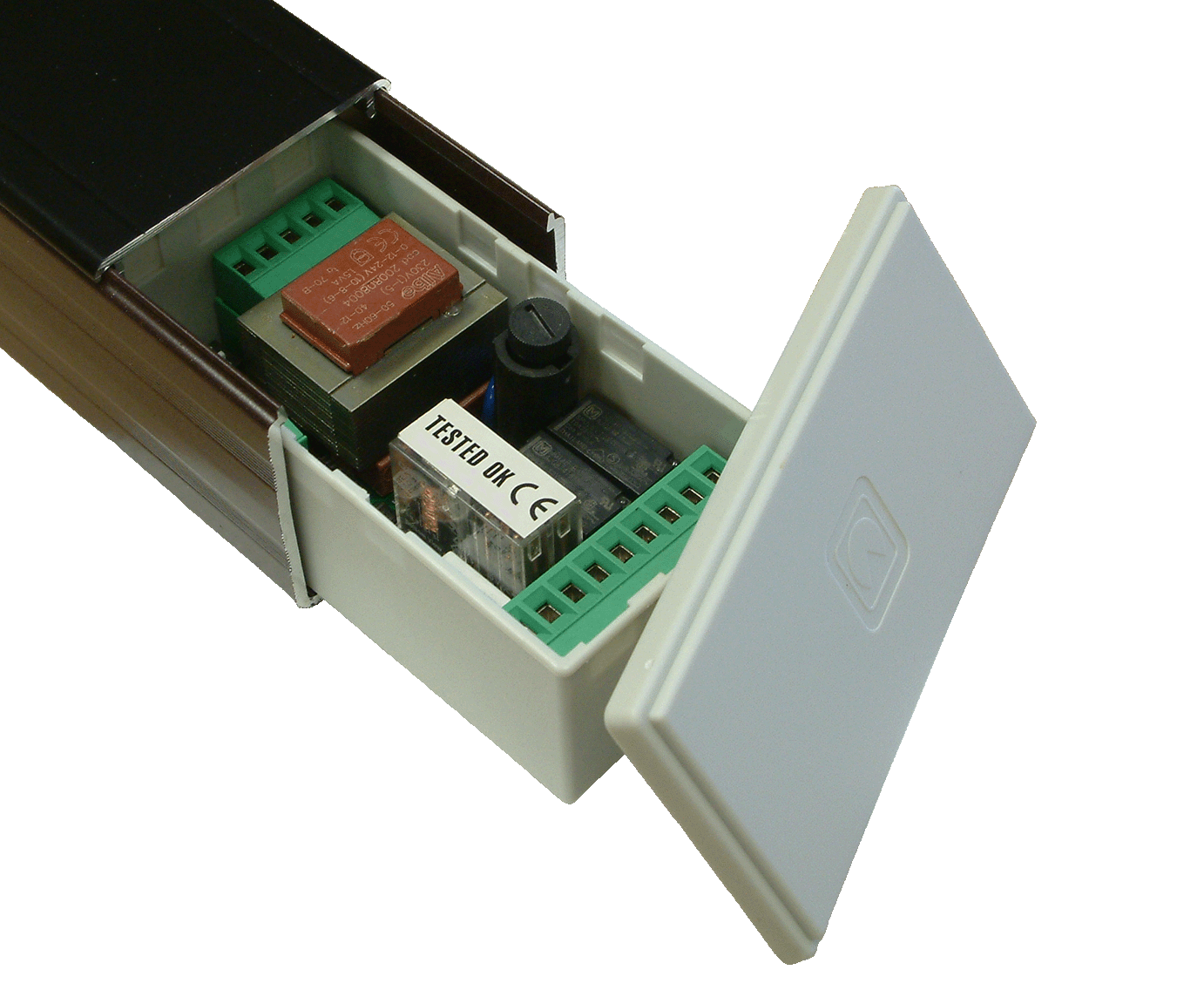 Cassonetto con centralina C/C