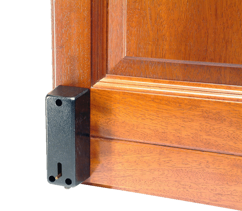 Gancio G/E installato sull'anta