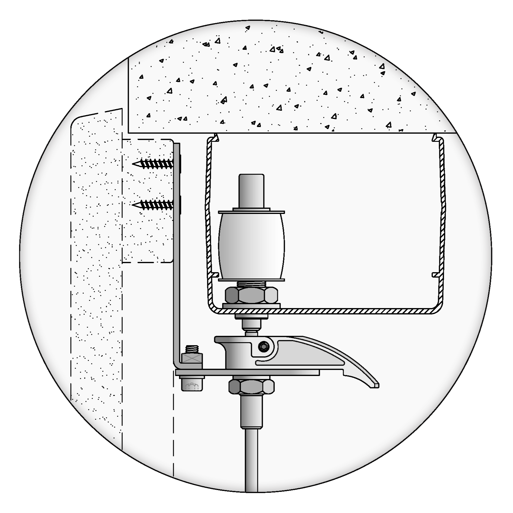 Disegno Sblocco gancio superiore
